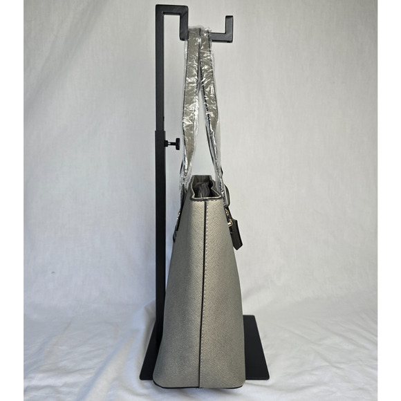 Elim & Paul Shoulder Bag with Matching Wallet Gray NWOT - Picture 4 of 16